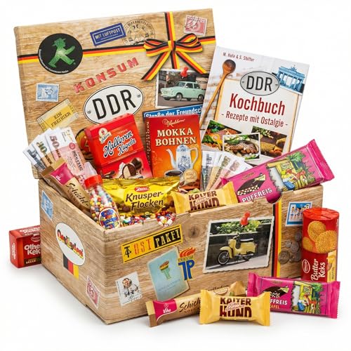 DDR-Geschenkbox mit Süßwaren