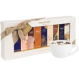Thoughtfully Gourmet, Kakao-Geschenkset, 9 einzigartige Sorten mit Salted Caramel, French Vanilla & Karamell - 9 Kakosorten in hochwertiger Geschenkbox