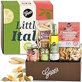 Gepp’s Feinkost Little Italy Geschenkbox I Geschenkkorb gefüllt mit hausgemachter BIO Pasta & feinsten italienischen Spezialitäten I Gourmet Italien Geschenkidee zum Geburtstag für Männer & Frauen
