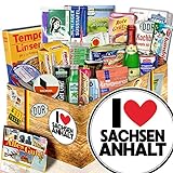 I Love Sachsen - Anhalt - Sachsen - Anhalt Andenken - DDR Spezialitäten Box